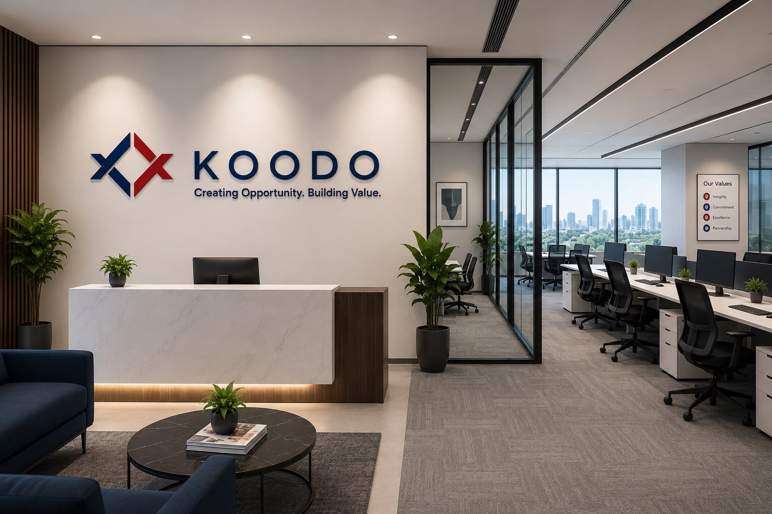 Corporate building